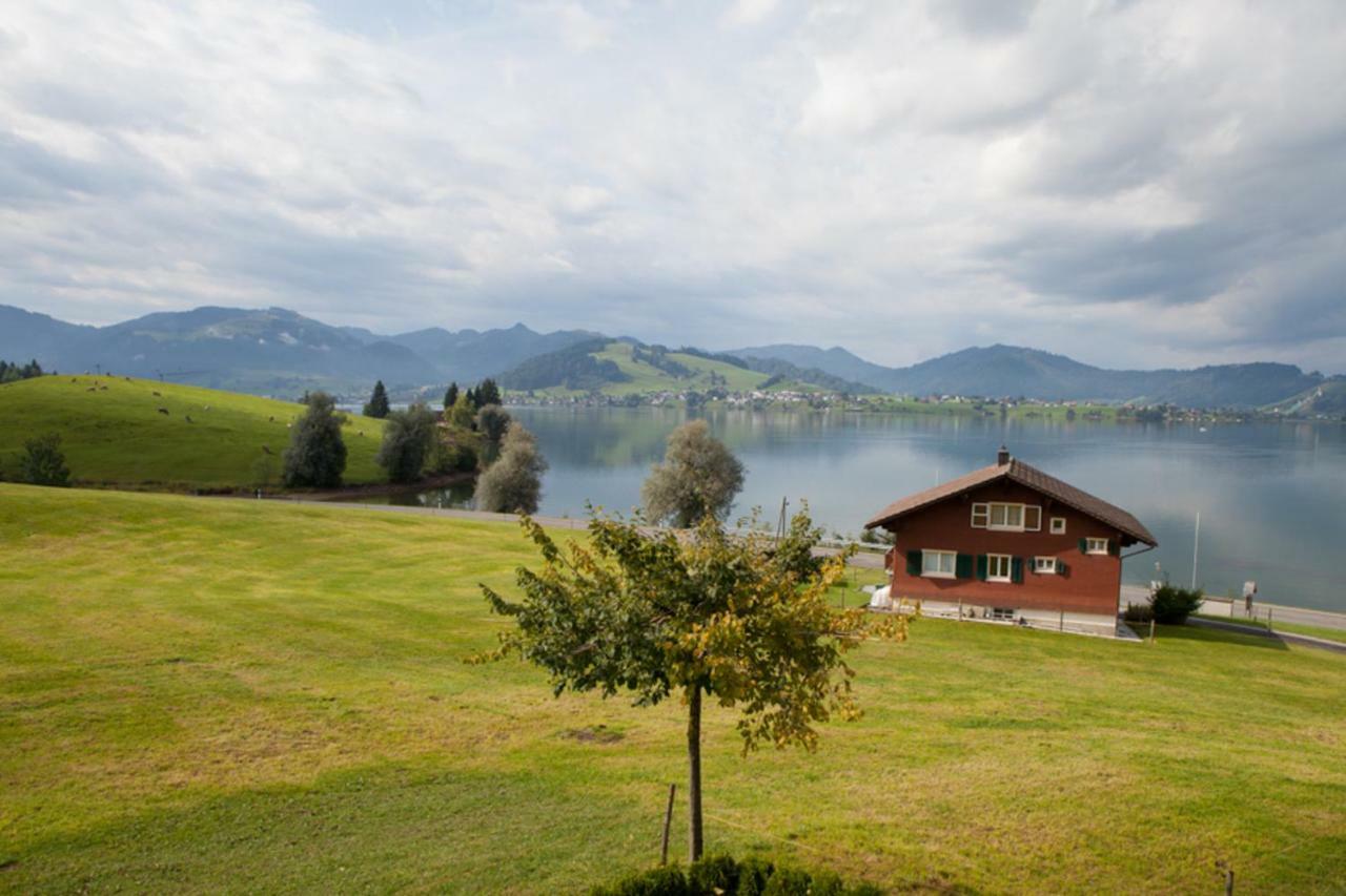 B&B Ferienhof Am See Willerzell Bagian luar foto
